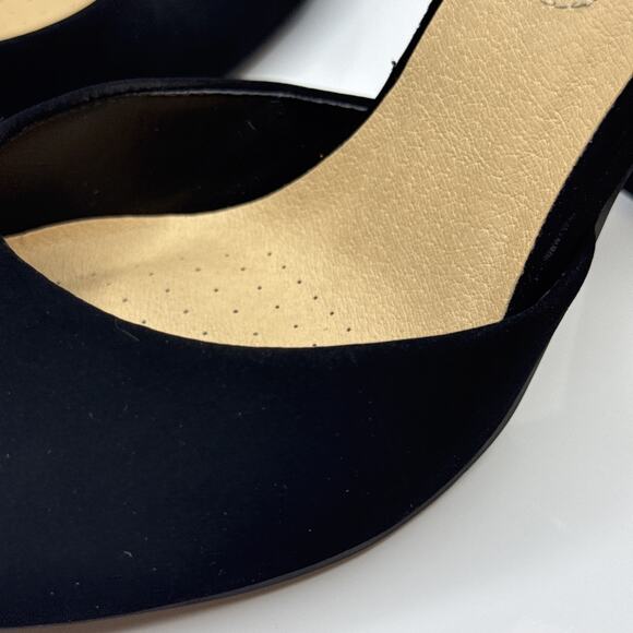 City Classified Women's Comfort Nola Closed Toe Ankle Strap Block Heel Black 8 - Picture 11 of 16